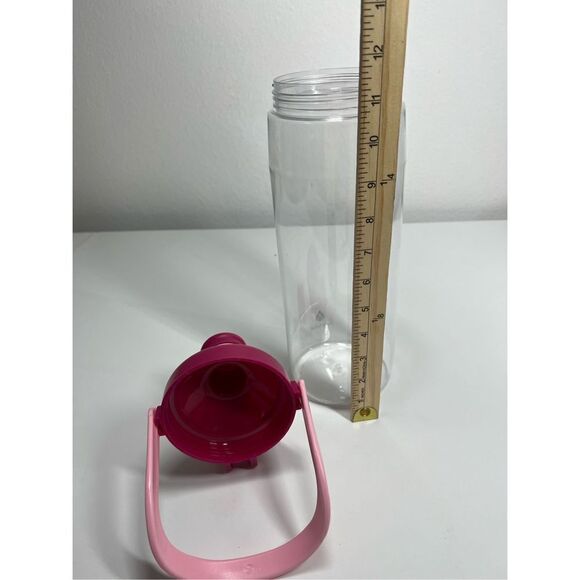 64 OZ WATER BOTTLE with Straw! Pink & Red - Picture 5 of 7